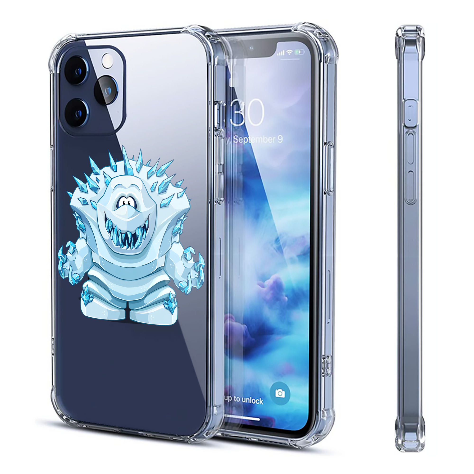 （画像用） アナと雪の女王 アンナ エルサ Frozen Anna Elsa 【iPhone 12シリーズ対応】透明スマホケース（クリアソフトケース）